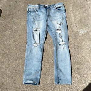 Pacsun mens ripped jean